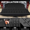 image:imageLASFIT Truck Tailgate Mat for Chevrolet Colorado amp GMC Canyon 20232026  Only Fit Standard Tailgate All Weather TPE Custom Fit Edge to Edge Coverage 3D Scanning Technology Easy to Wash1 For Ford Ranger 1923  Tailgate Mat
