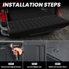 image:imageLASFIT Truck Tailgate Mat for Chevrolet Colorado amp GMC Canyon 20232026  Only Fit Standard Tailgate All Weather TPE Custom Fit Edge to Edge Coverage 3D Scanning Technology Easy to Wash2 Silverado 150020192026Tailgate Mat