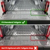 image:imageLASFIT Truck Tailgate Mat for Chevrolet Colorado amp GMC Canyon 20232026  Only Fit Standard Tailgate All Weather TPE Custom Fit Edge to Edge Coverage 3D Scanning Technology Easy to Wash1 For Ford SuperDuty  2326  Tailgate Mat