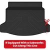 image:imageLASFIT Cargo Mats for Jeep Grand Cherokee L 20212025 20261 For Honda Civic 20222026 Hatchback