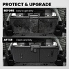 image:imageLASFIT Cargo Mats for Jeep Grand Cherokee L 20212025 20262 For 4Runner 20132024 Backrest Mat 7Seats