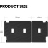 image:imageLASFIT Cargo Mats for Jeep Grand Cherokee L 20212025 20262 For Ford Bronco 20212026 4Door