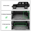 image:imageLASFIT Cargo Mats for Jeep Grand Cherokee L 20212025 20265 For Jeep Wrangler JL 20182026 no Subwoofer
