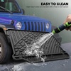 image:imageLASFIT Cargo Mats for Jeep Grand Cherokee L 20212025 20265 For Jeep Wrangler JL 20182026 no Subwoofer