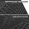 image:imageLASFIT Cargo Mats for Jeep Grand Cherokee L 20212025 20266 For Jeep Wrangler JL 20182026 w Subwoofer