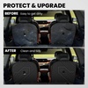 image:imageLASFIT Cargo Mats for Jeep Grand Cherokee L 20212025 20267 For Kia Telluride 2027 Backrest Mat
