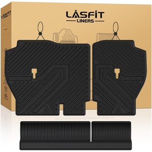 image:imageLASFIT Cargo Mats for Jeep Grand Cherokee L 20212025 20261 For Honda CRV 20232026 Seat Back Protector