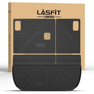 image:imageLASFIT Cargo Mats for Jeep Grand Cherokee L 20212025 20264 For Traverse 20092017Enclave 20082017