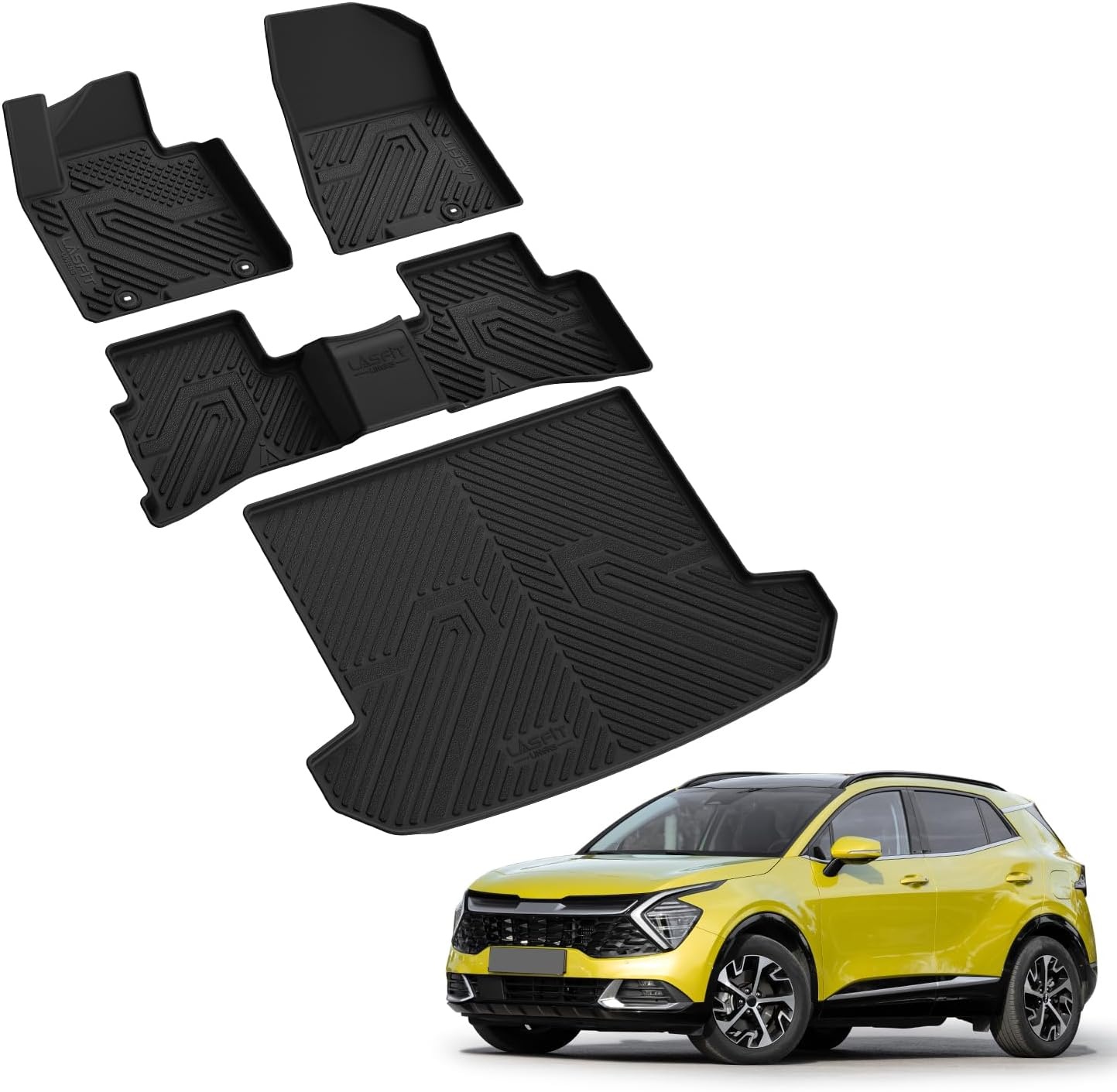 image:imageLASFIT Floor Mats for Nissan Sentra 2026Fits For Kia Sportage 201720224 Pcs