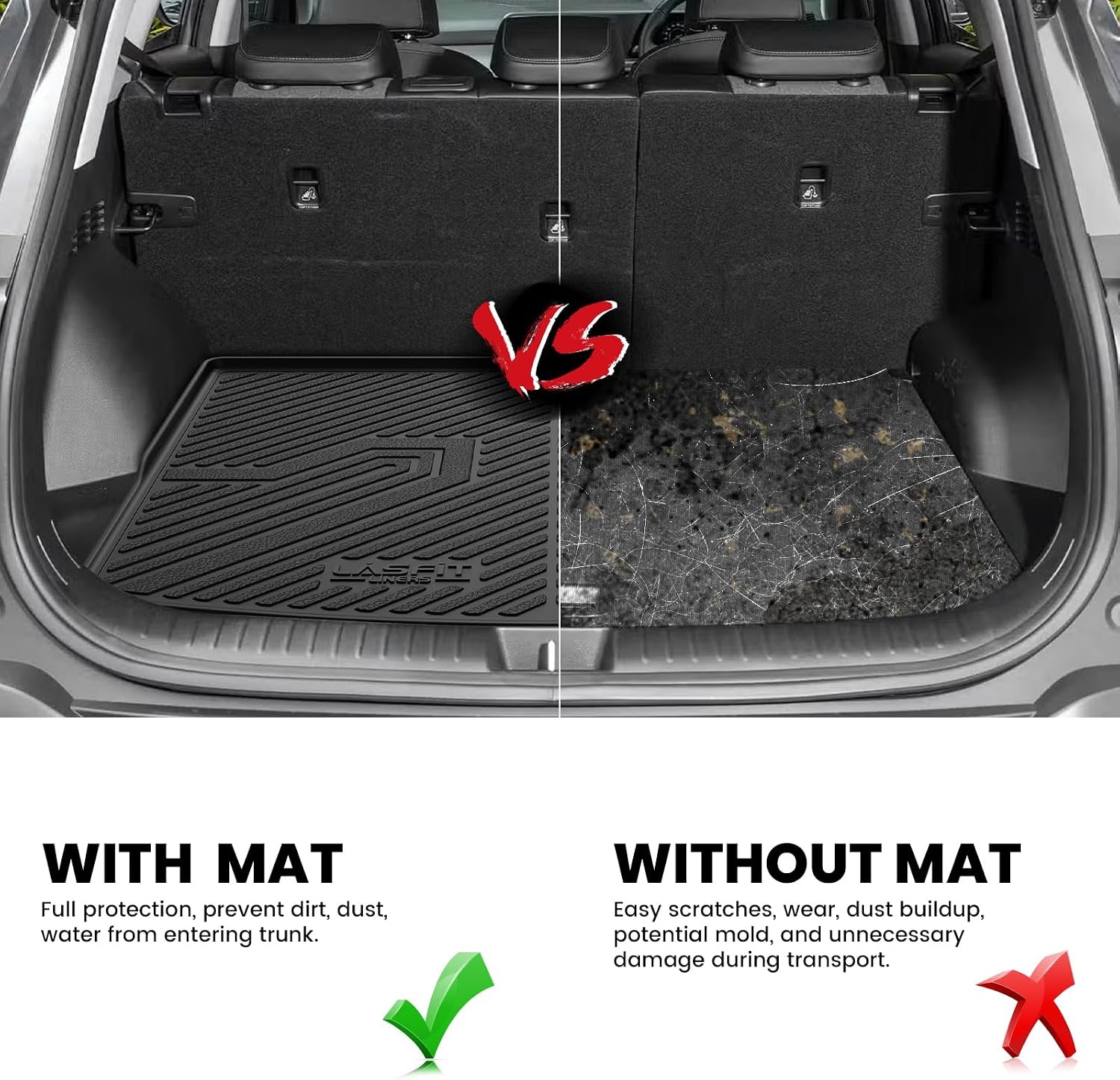 image:imageLASFIT Floor Mats for Nissan Sentra 2026Fits For Kia Sportage 201720224 Pcs