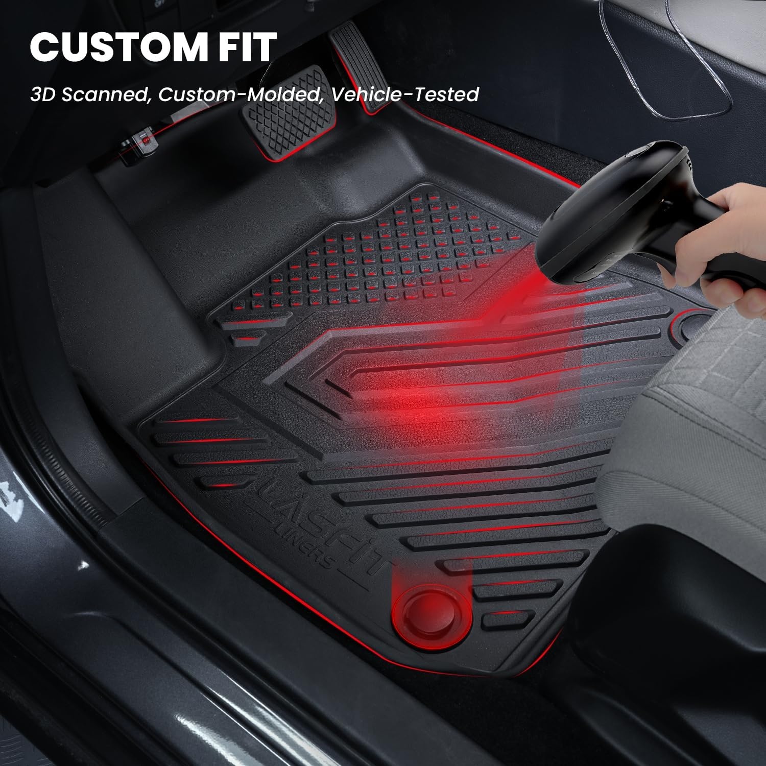 image:imageLASFIT Floor Mats for Nissan Sentra 2026Fits For Kia Sportage Gas 202320266 Pcs