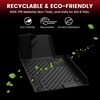 image:imageLASFIT Floor Mats for Nissan Sentra 2026Fits For Hyundai Sonata Hybrid 202020264 Pcs