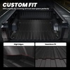image:imageLASFIT Truck Bed Mat for Nissan Frontier 20052021 5FT592 Inches2 For SilveradoSierra 1500  20072018  65FT