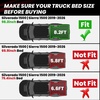 image:imageLASFIT Truck Bed Mat for Nissan Frontier 20052021 5FT592 Inches2 For SilveradoSierra 1500  20192026  82FT