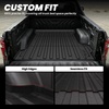image:imageLASFIT Truck Bed Mat for Nissan Frontier 20052021 5FT592 Inches2 For SilveradoSierra EV 20242026 59FT MultiFlex Midgate
