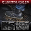 image:imageLASFIT Floor Mats for Ford F250 F350 F450 20172026 Regular Cab Front Bench Seat Not Fit Row Bucket Seating Vinly Floor Super Duty All Weather Protector TPE Car Floor Liner only 1st 1pcs Black4 Bronco 4door 2125  2Rows Carpet Floor
