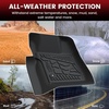 image:imageLASFIT Floor Mats for Ford F250 F350 F450 20172026 Regular Cab Front Bench Seat Not Fit Row Bucket Seating Vinly Floor Super Duty All Weather Protector TPE Car Floor Liner only 1st 1pcs Black2 SuperDuty 199907  2Rows wo Manual Shifter