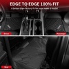 image:imageLASFIT Floor Mats for Ford F250 F350 F450 20172026 Regular Cab Front Bench Seat Not Fit Row Bucket Seating Vinly Floor Super Duty All Weather Protector TPE Car Floor Liner only 1st 1pcs Black2 SuperDuty Crew CabBucket Seat 1726  2Rows with FF Storage