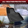 image:imageLASFIT Floor Mats for Ford F250 F350 F450 20172026 Regular Cab Front Bench Seat Not Fit Row Bucket Seating Vinly Floor Super Duty All Weather Protector TPE Car Floor Liner only 1st 1pcs Black3 Explorer 6Seat 2226  3Rows