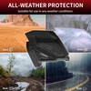 image:imageLASFIT Floor Mats for Ford F250 F350 F450 20172026 Regular Cab Front Bench Seat Not Fit Row Bucket Seating Vinly Floor Super Duty All Weather Protector TPE Car Floor Liner only 1st 1pcs Black2 SuperDuty Crew CabBucket Seat 1726  2Rows with FF Storage