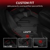 image:imageLASFIT Floor Mats for Ford F250 F350 F450 20172026 Regular Cab Front Bench Seat Not Fit Row Bucket Seating Vinly Floor Super Duty All Weather Protector TPE Car Floor Liner only 1st 1pcs Black10 Edge 1524  2Rows