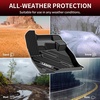 image:imageLASFIT Floor Mats for Ford F250 F350 F450 20172026 Regular Cab Front Bench Seat Not Fit Row Bucket Seating Vinly Floor Super Duty All Weather Protector TPE Car Floor Liner only 1st 1pcs Black10 Edge 1524  2Rows