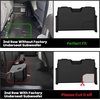 image:imageLASFIT Floor Mats for Ford F250 F350 F450 20172026 Regular Cab Front Bench Seat Not Fit Row Bucket Seating Vinly Floor Super Duty All Weather Protector TPE Car Floor Liner only 1st 1pcs Black1 F150 SuperCrew 1114  2Rows Carpet Floor
