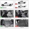 image:imageLASFIT Floor Mats for Ford F250 F350 F450 20172026 Regular Cab Front Bench Seat Not Fit Row Bucket Seating Vinly Floor Super Duty All Weather Protector TPE Car Floor Liner only 1st 1pcs Black2Superduty Crew CabBench Seats 1726  1 Rows Fit Carpet Mats