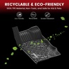 image:imageLASFIT Floor Mats for Ford F250 F350 F450 20172026 Regular Cab Front Bench Seat Not Fit Row Bucket Seating Vinly Floor Super Duty All Weather Protector TPE Car Floor Liner only 1st 1pcs Black4 Bronco 2door 2125  Combo Set Carpet Floor