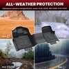 image:imageLASFIT Floor Mats for Ford F250 F350 F450 20172026 Regular Cab Front Bench Seat Not Fit Row Bucket Seating Vinly Floor Super Duty All Weather Protector TPE Car Floor Liner only 1st 1pcs Black1 F150 Regular Cab 1526  1st Row Bench Only