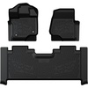 image:imageLASFIT Floor Mats for Ford F250 F350 F450 20172026 Regular Cab Front Bench Seat Not Fit Row Bucket Seating Vinly Floor Super Duty All Weather Protector TPE Car Floor Liner only 1st 1pcs Black1 F150 SuperCab 1526  2Rows Bucket Only