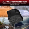 image:imageLASFIT Floor Mats for Ford F250 F350 F450 20172026 Regular Cab Front Bench Seat Not Fit Row Bucket Seating Vinly Floor Super Duty All Weather Protector TPE Car Floor Liner only 1st 1pcs Black8 Expedition 8seat 2124  3Rows