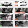 image:imageLASFIT Floor Mats for Ford Mustang 2024 2025 2026 Fit wo Subwoofer Box1 F150 SuperCrew 2126  2Rows w Fold Storage