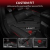 image:imageLASFIT Floor Mats for Ford Mustang 2024 2025 2026 Fit wo Subwoofer Box1 F150 SuperCrew 2126  2Rows w Fold Storage