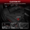 image:imageLASFIT Floor Mats for Ford Mustang 2024 2025 2026 Fit wo Subwoofer Box1 F150 SuperCrewSuper Cab 1526  1st Row Bucket Only