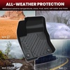 image:imageLASFIT Floor Mats for Ford Mustang 2024 2025 2026 Fit wo Subwoofer Box10 Focus Hatchback 1218  Combo Set
