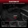 image:imageLASFIT Floor Mats for Ford Mustang 2024 2025 2026 Fit wo Subwoofer Box2 SuperDuty 1726  1st Row Carpet Floor Only