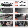 image:imageLASFIT Floor Mats for Ford Mustang 2024 2025 2026 Fit wo Subwoofer Box2 SuperDuty Crew CabBench Seat 1726  2Rows with FF Storage