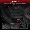 image:imageLASFIT Floor Mats for Ford Mustang 2024 2025 2026 Fit wo Subwoofer Box4 Bronco Sport 2125  2Rows Carpet Floor
