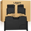 image:imageLASFIT Floor Mats for Ford F250 F350 F450 20172026 Regular Cab Front Bench Seat Not Fit Row Bucket Seating Vinly Floor Super Duty All Weather Protector TPE Car Floor Liner only 1st 1pcs Black1 F150 SuperCrew 1114  2Rows Carpet Floor