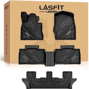image:imageLASFIT Floor Mats for Ford F250 F350 F450 20172026 Regular Cab Front Bench Seat Not Fit Row Bucket Seating Vinly Floor Super Duty All Weather Protector TPE Car Floor Liner only 1st 1pcs Black3 Explorer 7Seat 2026  3Rows
