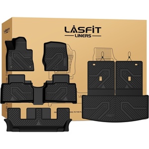 image:imageLASFIT Floor Mats for Ford Mustang 2024 2025 2026 Fit wo Subwoofer Box3 Explorer 6Seat 2021  Combo Set