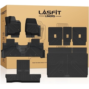 image:imageLASFIT Floor Mats for Ford Mustang 2024 2025 2026 Fit wo Subwoofer Box8 Expedition Max 7Seat 2527  Combo Set