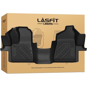 image:imageLASFIT Floor Mats for Ford Mustang 2024 2025 2026 Fit wo Subwoofer Box9 Transit 1521  1st Row Vinyl Floor Only